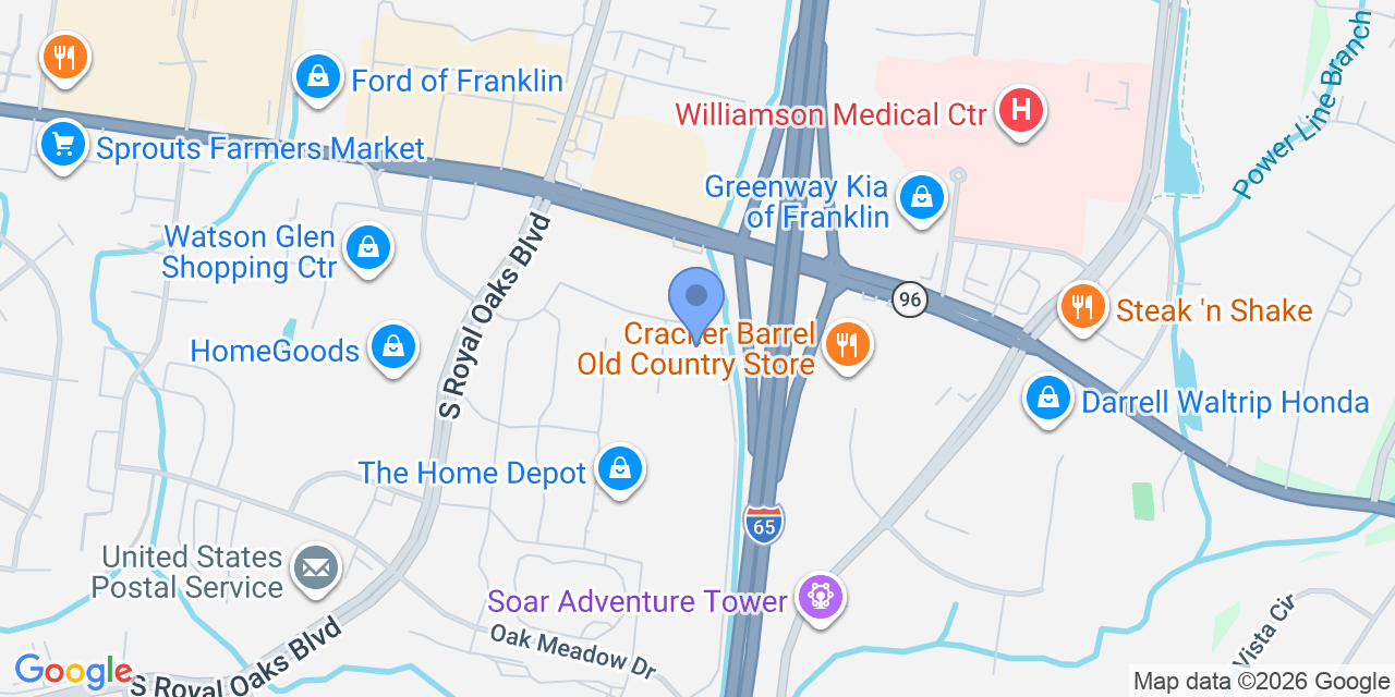 Map location for Thomas N Jones & Associates