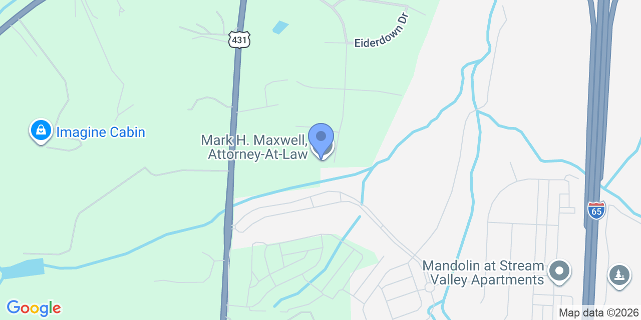 Map location for Mark H. Maxwell, Attorney-At-Law