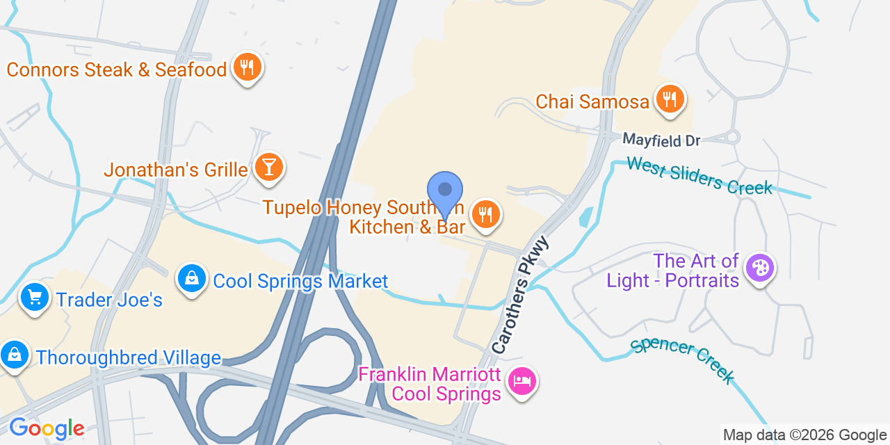 Map location for Music City Tax Attorney