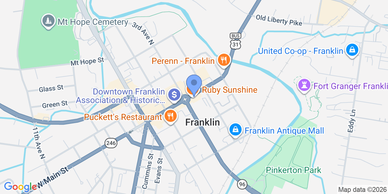 Map location for The Carter Law Firm & Associates, LLC
