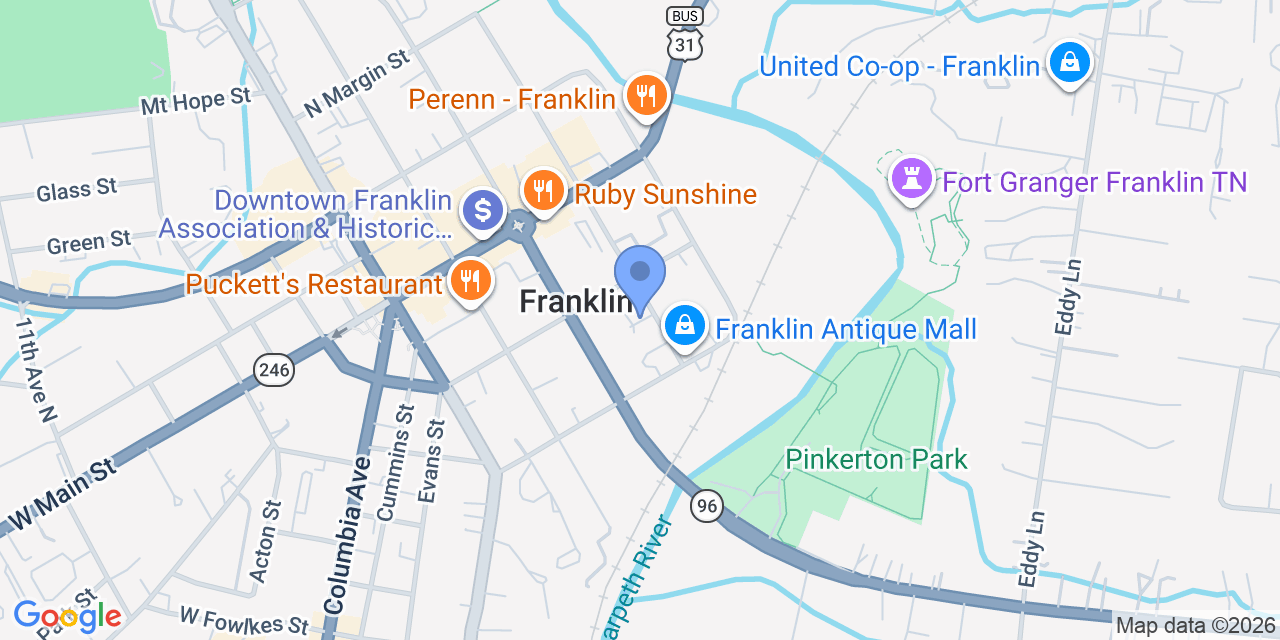 Map location for Steltemeier & Westbrook, PLLC