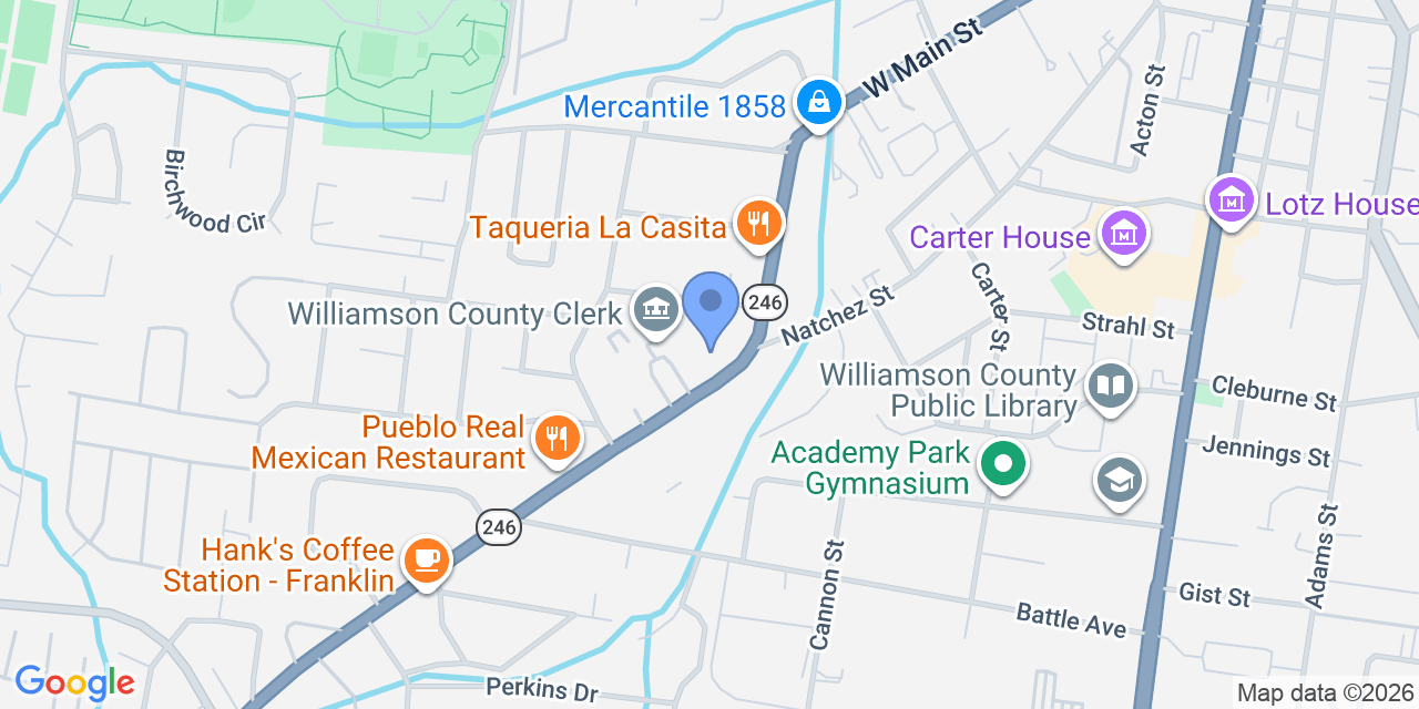 Map location for John P. Webb, Attorney At Law