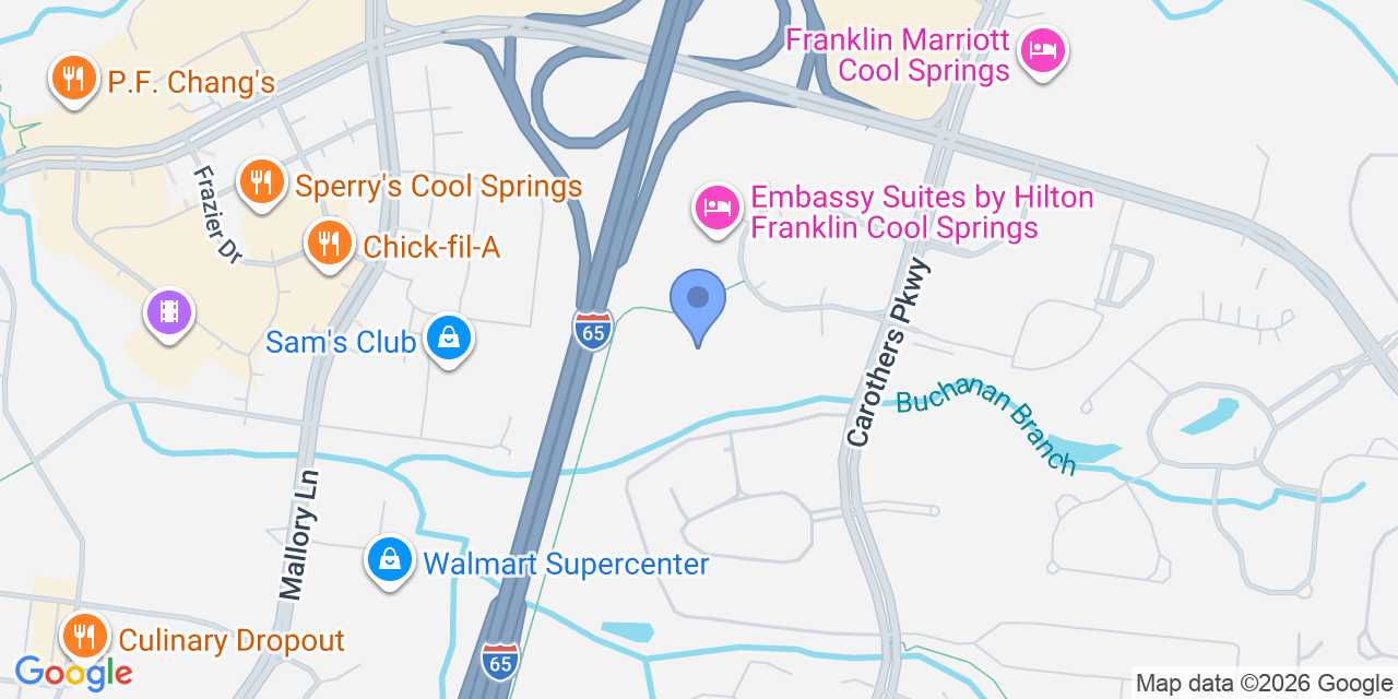 Map location for Linville Estate Law