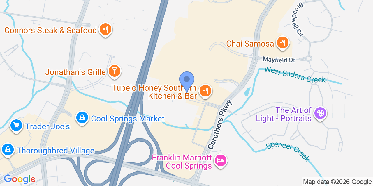 Map location for Paul Kraft Attorney